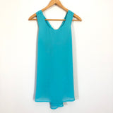 Naked Zebra Criss Cross Back Tank- Size M