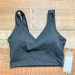 Balance Collection Black Mid Impact Sports Bra NWT- Size M