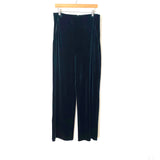 Eliza J Green Velvet High Waisted Pants NWT- Size 14 (Inseam 31”)