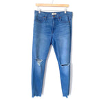 Madewell High Rise Distressed Skinny Jeans- Size 31 (Inseam 28”)