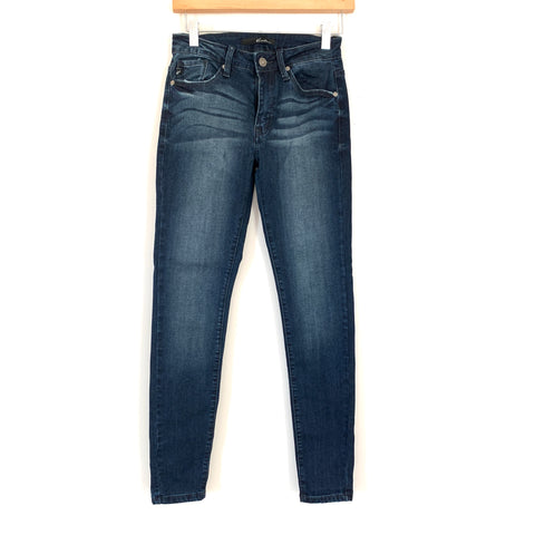 Kancan Dark Wash Skinny Jeans- Size 24 (Inseam 28”)