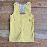 Little English Yellow Corduroy Hunny Outfit- Size 4T