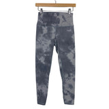 EQYL Grey Tie Dye Leggings- Size ~S (See Notes- Inseam 23")