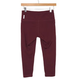 Zella Burgundy Crop Legging- Size S (Inseam 20")