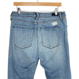 Abercrombie & Fitch Simone High Rise Ankle Light Wash Distressed Denim Jeans- Size 32/14R (Inseam 24")