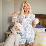 Soma Floral Super Soft Pajama Shorts- Size L (we have matching robe)