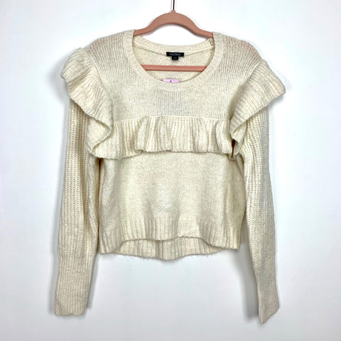 Wild Fable Dogbone Ruffle Sweater NWT- Size M