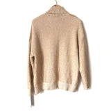 Goodnight Macaroon Fuzzy Turtleneck Sweater NWT- Size S