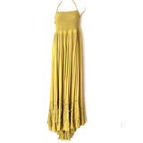 Free People Green “Extratropical” Maxi Dress- Size L