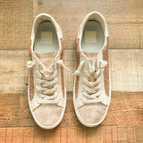 Dolce Vita Rose Gold Glitter Slip On Sneakers- Size 7.5