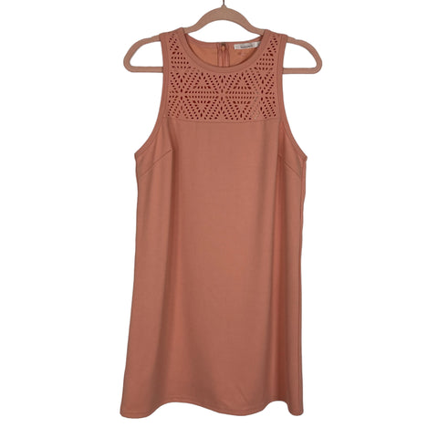 Lucy Paris Peach with Front Cut Outs Shift Dress NWT- Size L