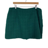 Abercrombie & Fitch Green Tweed Mini Skort NWT- Size XL (sold out online, we have matching top)