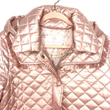 Gal Meets Glam Blush Pink Marissa Quilted Hooded Jacket- Size L (no longer available online)