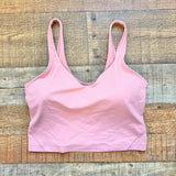 Lululemon Pink Padded Sports Bra- Size 8