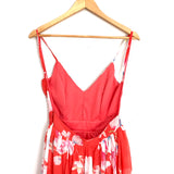 Pink Lily Orange Floral Maxi Dress- Size S