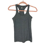 Thriv Natural Performance Heathered Grey Racerback Workout Top- Size XS