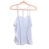 Lululemon Periwinkle Lightweight Mesh Back Workout Tank Top- Size 6