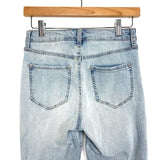 Scoop Light Wash Crop Flare Jeans- Size 0 (Inseam 26”)