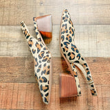 Sole Society Real Cow Hair Fur Pointed Toe Heels- Size 8