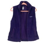 Patagonia Purple Sherpa Vest- Size M