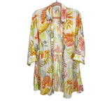 L*Space Floral Button Up Adjustable Waist Tunic- Size XS/S (sold out online)