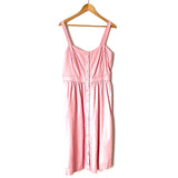Madewell Pink Button Down Dress NWT- Size 14