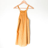 Gibson Mustard Eyelet Dress NWT- Size XXS Petite