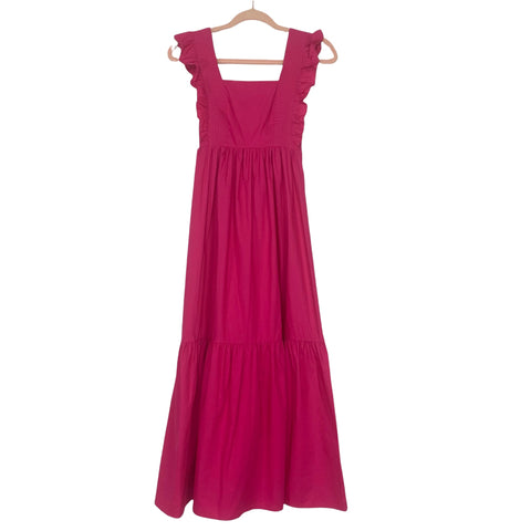 OPT Anthropologie Pink Tie Open Back Dress- Size XS (sold out online, see notes)