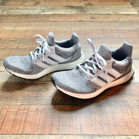 Adidas Ultra Boost Grey and White Sneakers- Size 7.5 (BRAND NEW CONDITION)