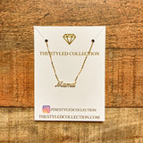 The Styled Collection Gold Mama Pendant NEW