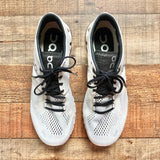 On Cloud Swiss Engineering White/Black Sneakers- Size 8 (see notes)