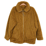 Lululemon Camel Faux Fur Jacket- Size 8