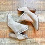 Vince Camuto Suede Ankle Booties- Size 9.5 (see notes)