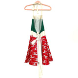 Dayspring Candace Collection Dough A Deer Flare Bib AUTOGRAPHED Apron (see notes)