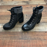 Kork-Ease Black Heeled Combat Boots- Size 7.5 (In Great Condition!)