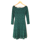 Missmay Green Lace Scalloped Neck Dress- Size XS (see notes)