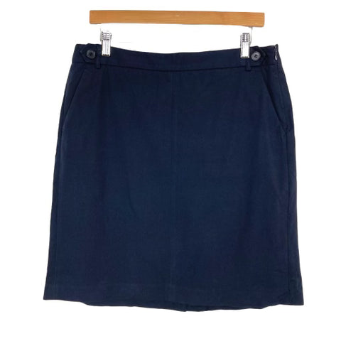 Theory Dark Navy Pencil Skirt- Size 12 (see notes)