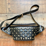 No Brand Black Studded Fanny Pack (BRAND NEW CONDITION)