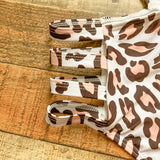 Tempt Me Animal Print Side Cutout One Piece NWT- Size M