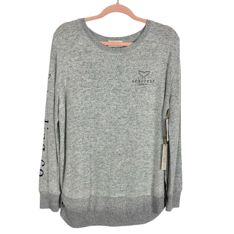 Surf Style Heathered Gray Seacrest Trading Co. Sweater NWT- Size M