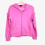 Gibson Look Pink Zip Up Sweatshirt- Size XXS