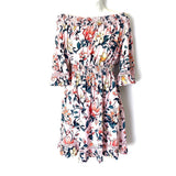 Lulus Pink Floral Off The Shoulder Dress NWT- Size S