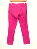 J Crew Bright Pink Corduroy Pants- Size 27 (Inseam 27”)