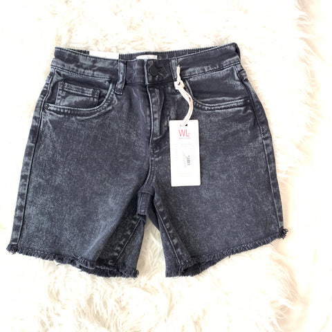 Wash Lab Black Vintage Wash Shorts NWT- Size 24 (Inseam 5”)