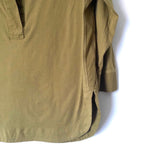 Madewell Olive Utility Long Sleeve with Half Hidden Buttons- Size S