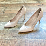 BCBGeneration Tan Patent Leather Pumps- Size 10