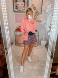 Offline by Aerie Animal Print Short Lined Skirt- Size S