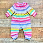 Baby Gap Color Striped Knit Jumpsuit - Size 3-6M