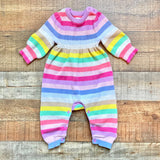 Baby Gap Color Striped Knit Jumpsuit - Size 3-6M