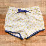Minnow Lemon Print Bathing Suit Board Shorts- Size 3/4T (sold out online)